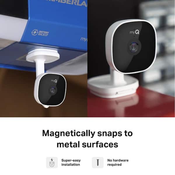 Chamberlain myQ Smart Garage Home Security Camera and myQ Smart
