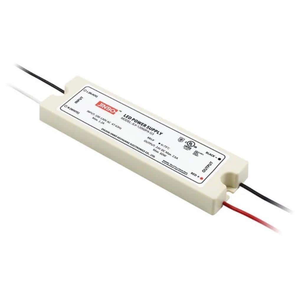 JINBO , LED Power Supply , 60 Watt , 24 Volt DC , IP65 , JLV-24060PA-U3 , U