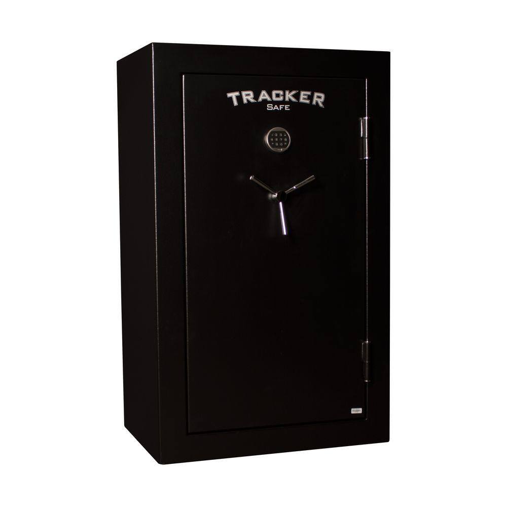 Tracker Safe 34-Gun Fire-Resistant Electronic Lock, Black Powder Coat, Black powder coat finish -  T593625M-ELG