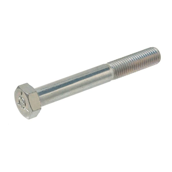 Crown Bolt 5/16 in.-24 x 3 in. Grade 5 Zinc-Plated Grade 5 Hex Cap Screws