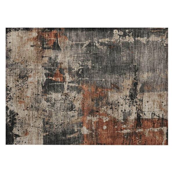 Chantille Machine Washable Indoor/Outdoor Abstract ACN1839 Taupe 2 ft. x 3 ft. Accent Rug