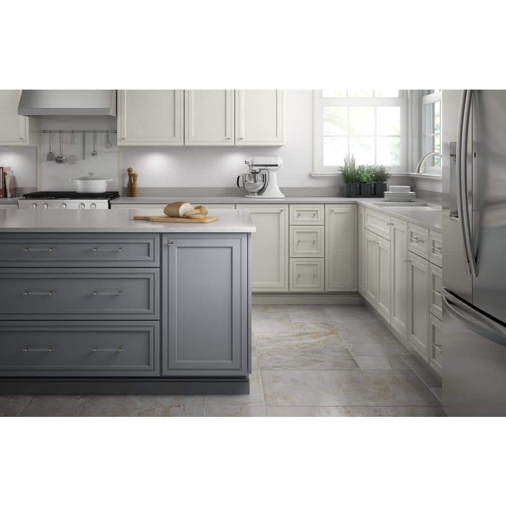 Polished Nickel and Clear Acrylic T-Handle Cabinet Knob