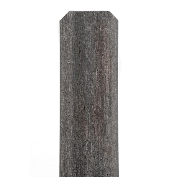 Veranda 7/16 in. x 3-1/2 in. x 6 ft. Cape Cod Gray Composite Dog-Ear Fence Picket