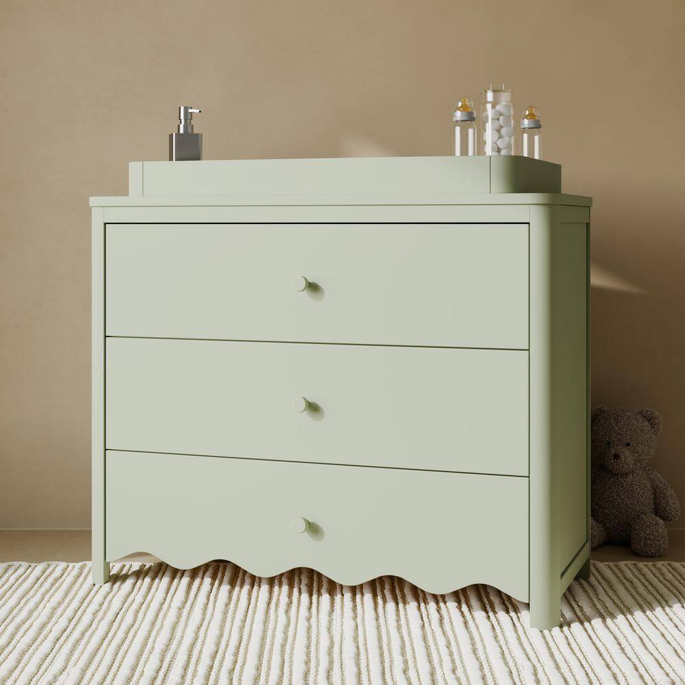 Casablanca Sage 3 Drawer 40.75 in. Wide Dresser with Changing Topper