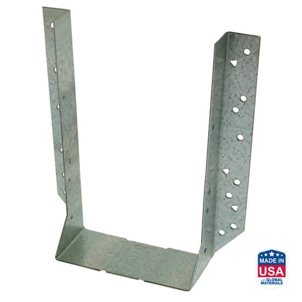 HU Galvanized Face-Mount Joist Hanger for 6x12 Nominal Lumber