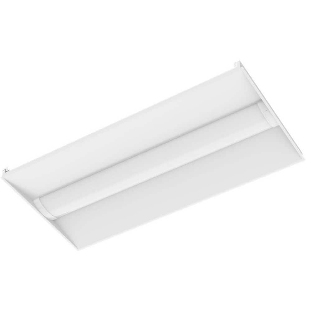 LED 2 x 4 Center Basket Troffer Controls Ready 3. 5mm Receptacle Lumen and Color Selectable, Integrated LED price history on PriceWatchPro