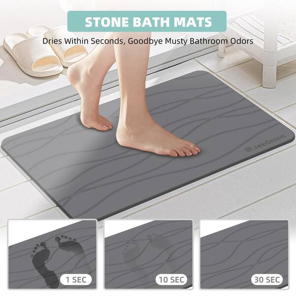 Stone Bath Mat Diatomaceous Earth