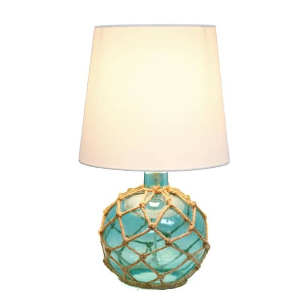 Coastal deals glass lamps