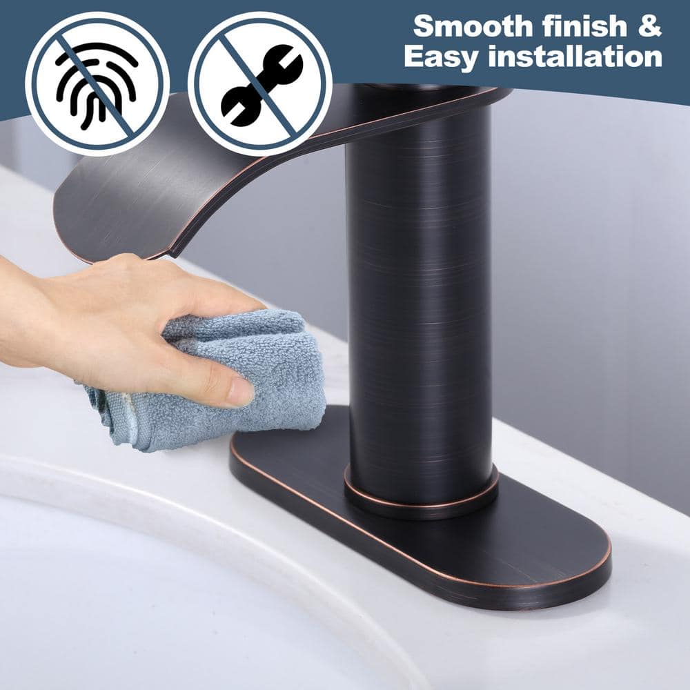 6.3-Inch Oil Rubbed Bronze Stainless Steel Escutcheon Plate