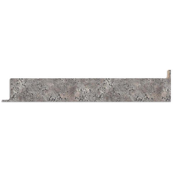 Hampton Bay Laminate Endsplash Kit for Countertop with Integrated Backsplash in Praline Antico