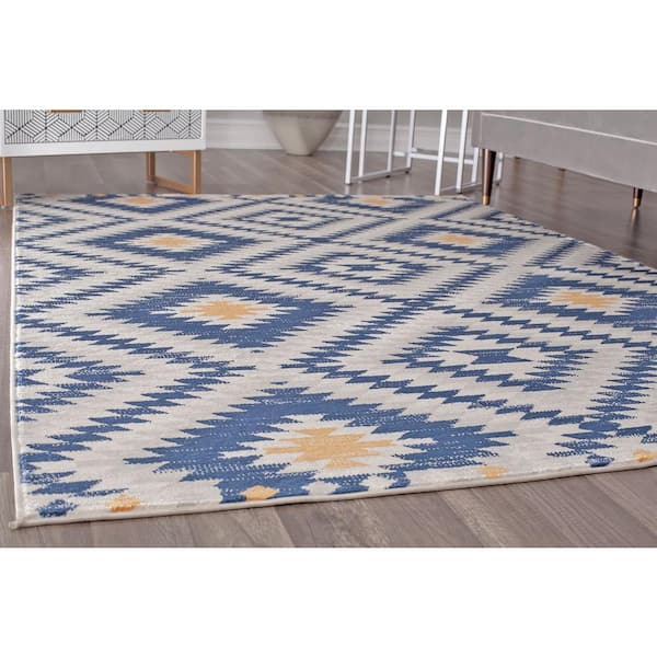 Bodrum Kilim Honey 2'x4' Moroccan Area Rug