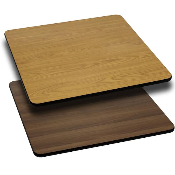 Carnegy Avenue Natural/Walnut Table Top Only