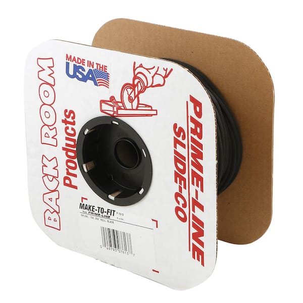 Screen Retainer Spline, 0.150 in., 250 ft. Roll, Black