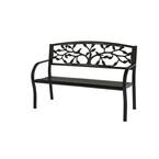 Evergreen 50 in. Tree of Life Metal Outdoor Garden Bench 8MB125 - The ...