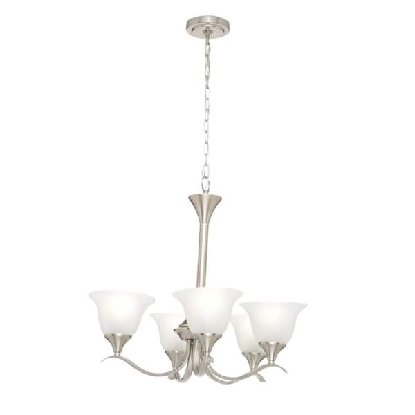 santa rita 5 light chandelier