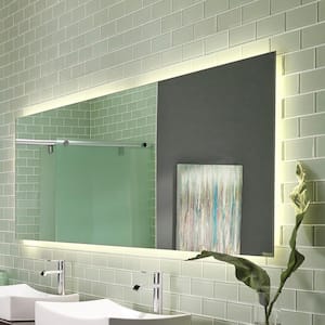 Arctic Ice 3 in. x 6 in. Glossy Glass White Subway Tile (1 sq. ft. / case)
