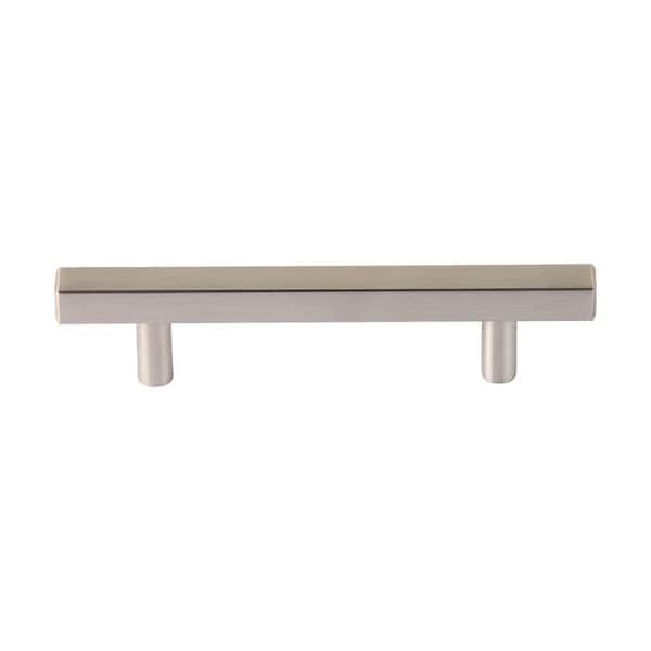 Utopia Alley 3.75 in. (96mm.) Center to Center Brushed Nickel Stainless Steel Drawer Pull