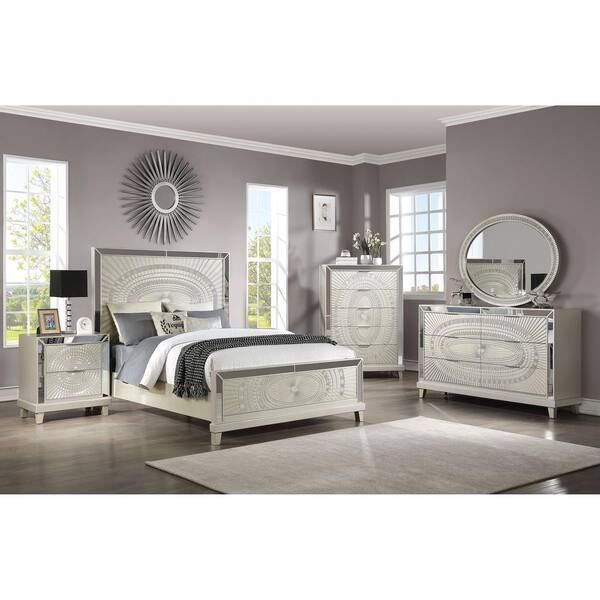 Champagne king online bedroom set