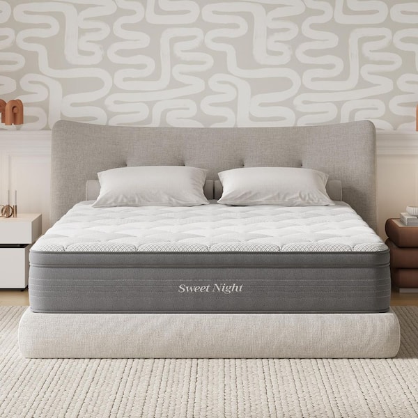 Comfort Full Medium Firm 14 in. Hybrid Mattress, Motion Isolation and Cooling