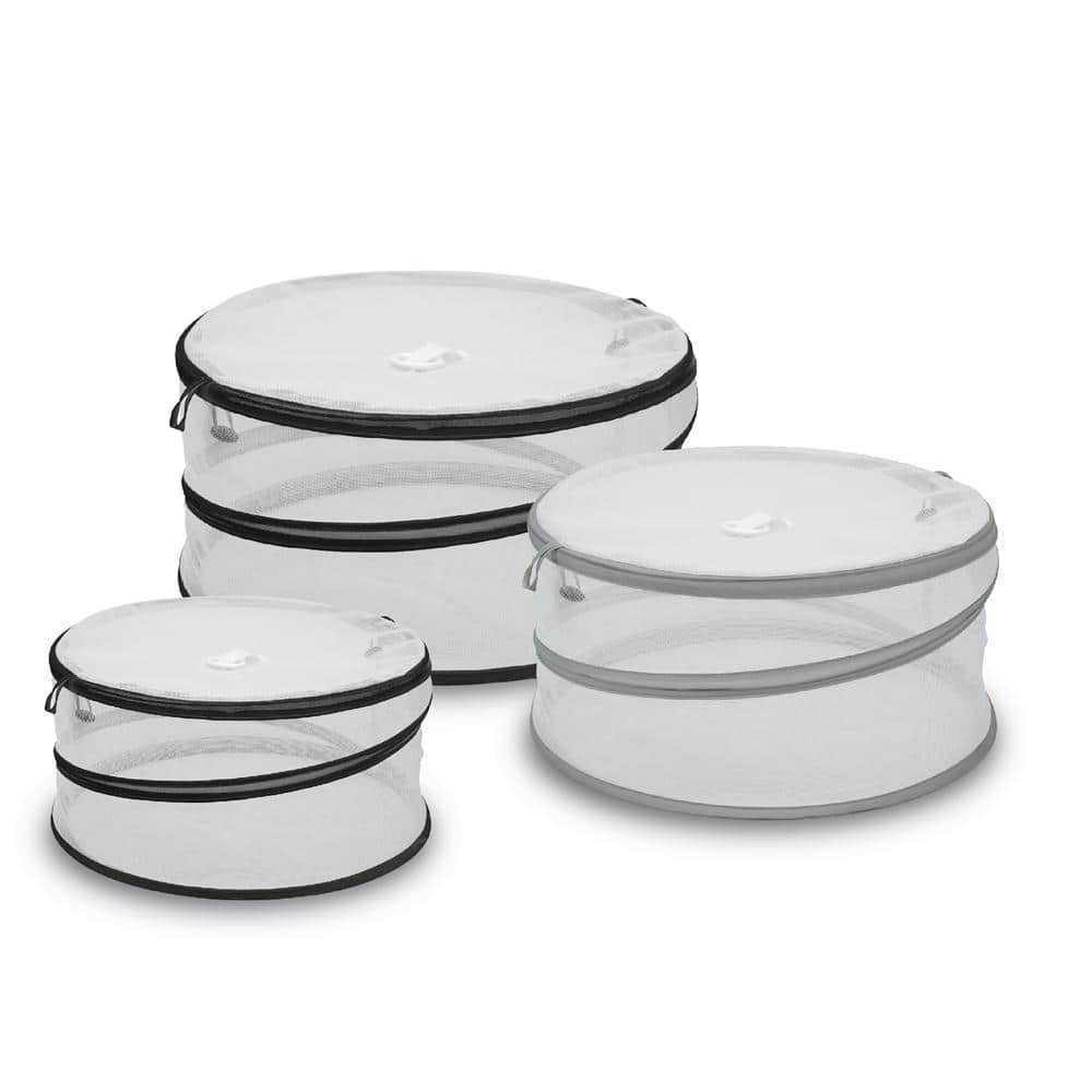 Deep Dish Food Storage Containers, 64 oz, 3/Pack