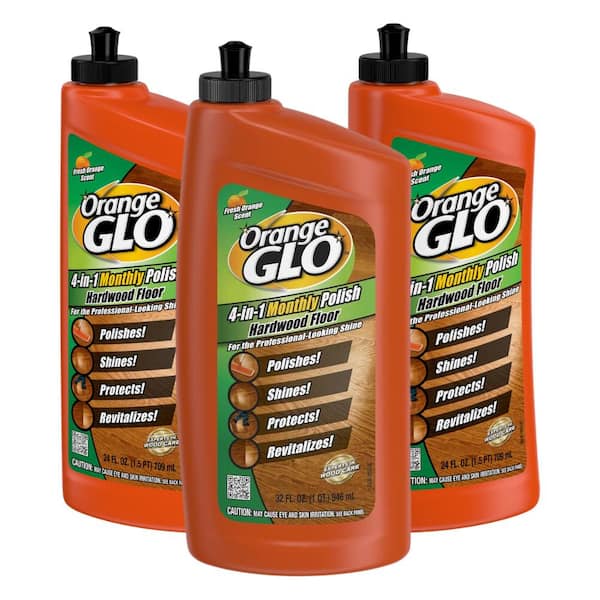 Orange GLO Wood Furniture Cleaner and Polish Spray, 32 Fl. Oz.