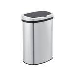 13 Gal. /50 l Stainless Steel Oval Motion Sensor Kitchen Trash Can