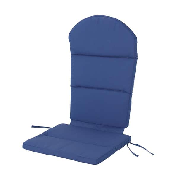 48.25 in. x 22.25 in. Outdoor Patio Chaise Lounge Cushion in Dark Blue (Set of 1)