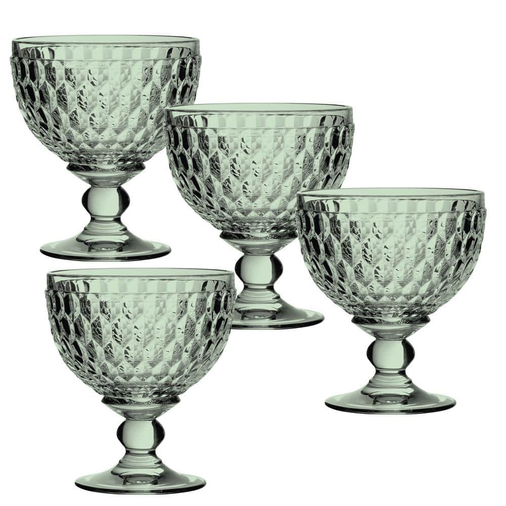 EAN 4003686389069 product image for Boston Set of 4 Green Champagne and Dessert Glasses | upcitemdb.com