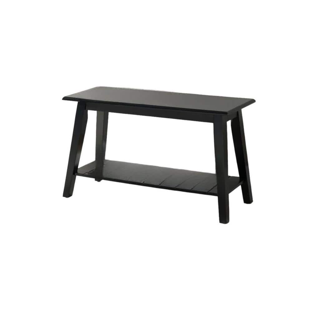 Signature Home SignatureHome Delphi Black Finish Material Solid Woods