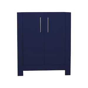 Austin 24 in. W x 20 in. D x 35 in. H Bath Vanity Cabinet without Top in Navy