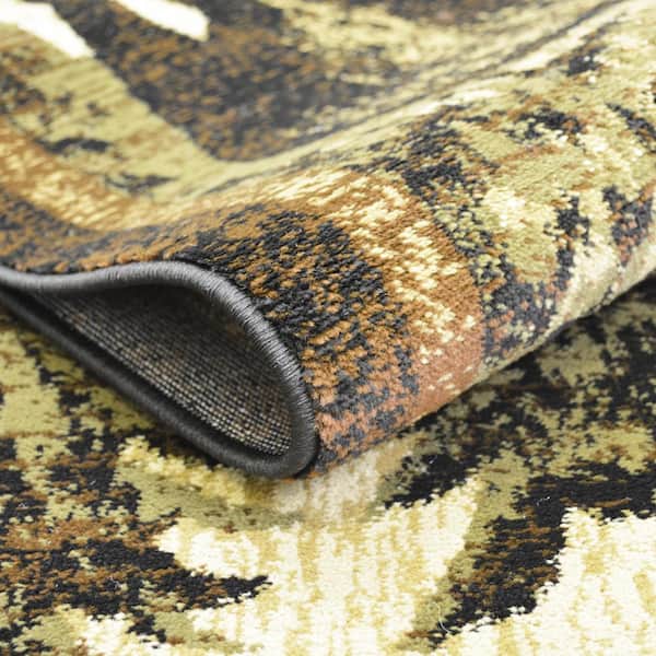 Lodge King Timberland Multi-Colored 8 ft. x 10 ft. Area Rug