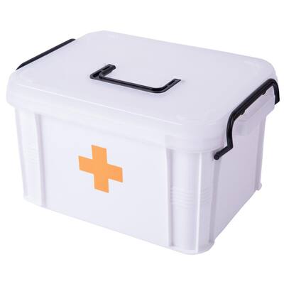 2.51 Gal. First Aid Medical Kit Container