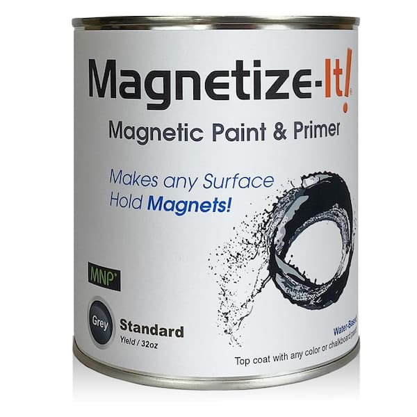 MAGNETIZE-IT! Magnetic Paint & Primer - Standard Yield 32oz