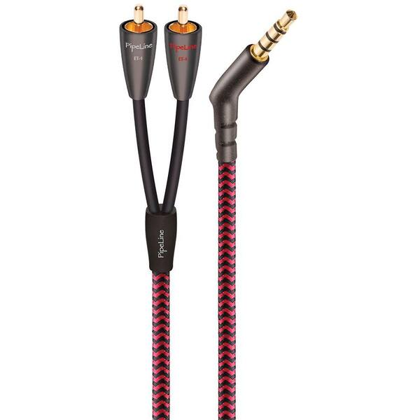 PipeLine...Emotional Transporter ET-4 3 ft. 3.5mm to RCA Stereo Audio Cable - Black