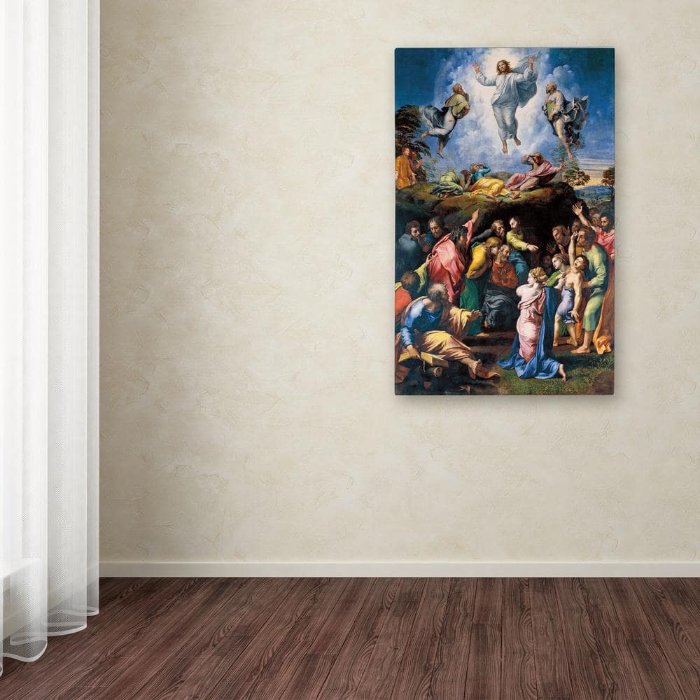Raphael's The Transfiguration Religious Canvas Art Print