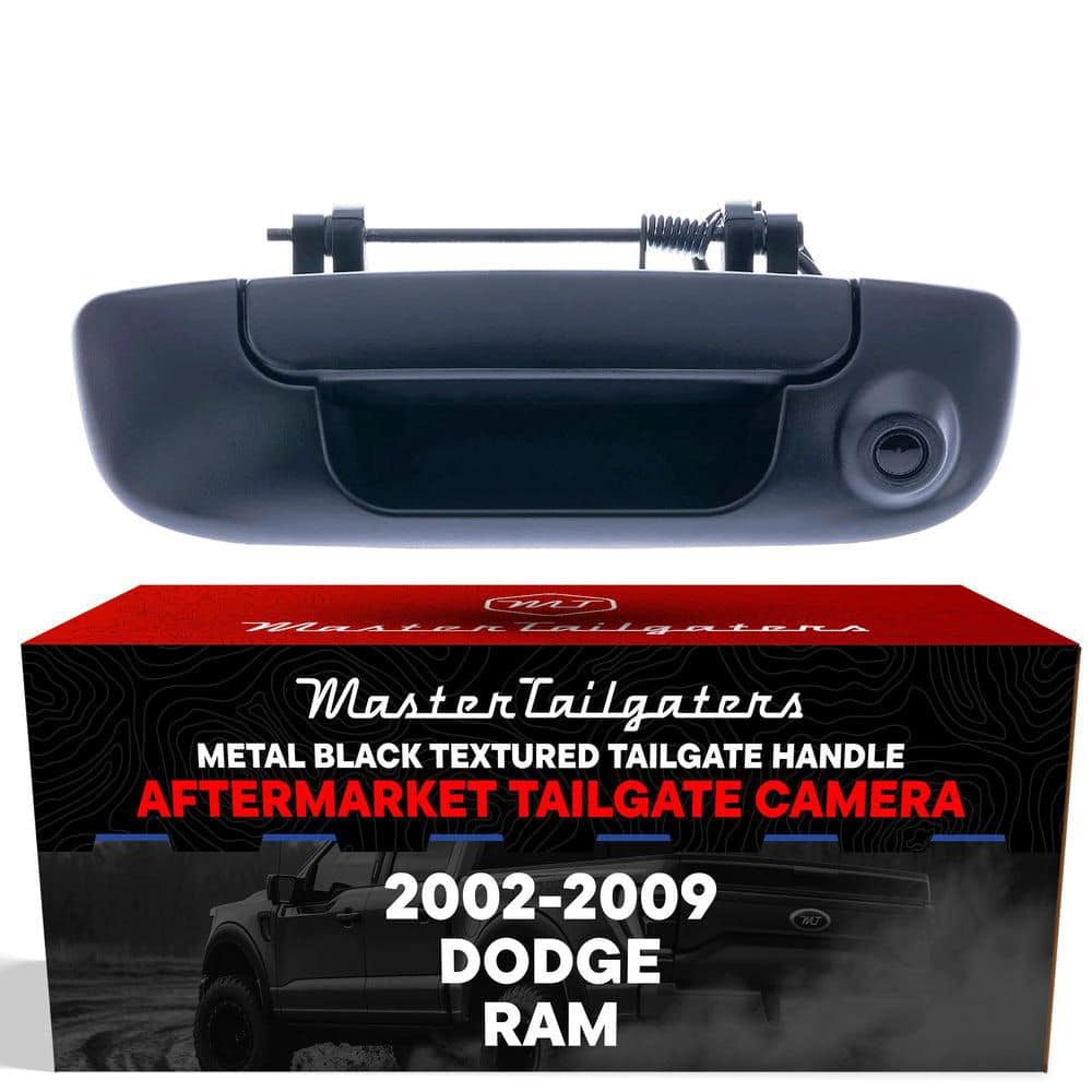Replacement for Dodge Ram 2002-2008 Black Tailgate Handle with Backup Camera price history on PriceWatchPro