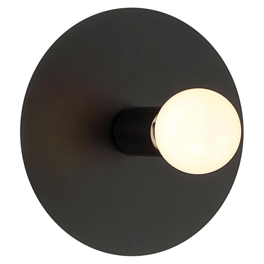 Union 1-Light Matte Black Wall Sconce price history on PriceWatchPro