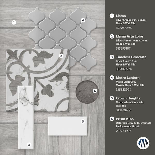 Merola Tile Crown Heights Matte Black 3 in. x 6 in. Ceramic Wall Tile (5.72  sq. ft./Case) WEB3CHMB - The Home Depot