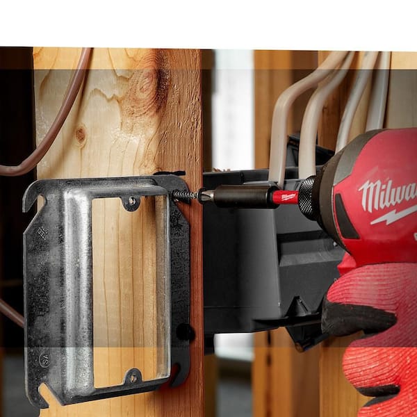 SHOCKWAVE Impact Duty Alloy Steel Screwdriver Bit Set (45-Piece) w/ SHOCKWAVE 1/2 in. Drive SAE Impact Socket Set (19PC)