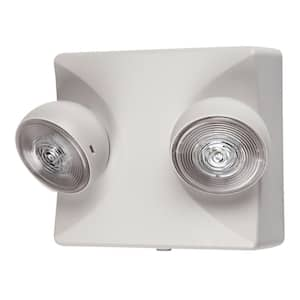 Sure-Lites XR Series 1.7-Watt 2-Head White Integrated LED Emergency Light  XR6C-LED - The Home Depot