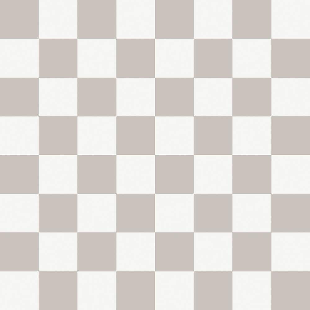 Reviews for Tempaper Grey Checkmate Vinyl Peel and Stick Wallpaper Roll