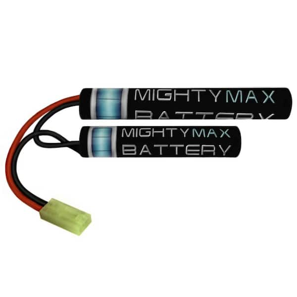 best lipo battery for krytac lvoa-c m4 aeg rifle 8. 4V 1600mAh Butterfly Replaces Elite Force RIS CQC Airsoft Carbine gain power intensity and long running time What size battery is safe