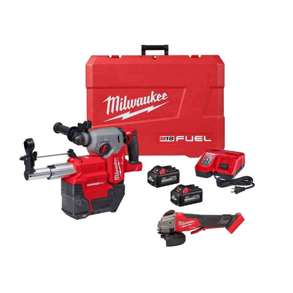 M18 FUEL 18V Lithium-Ion Brushless 1 in. Cordless SDS-Plus Rotary Hammer, Two 6.0 Ah Batteries & Grinder price history on PriceWatchPro