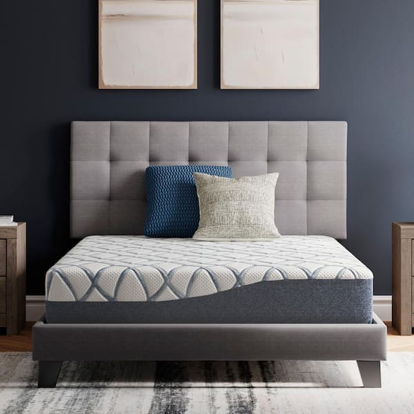 10 in. Chime Elite 2.0 King Firm High Density Foam 10 in. Bed-in-a-Box Mattress