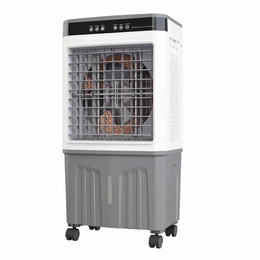 Portable Swamp Cooler 700 CFM 3-Speed Portable Evaporative Cooler for 280 sq. ft. 9.5Gal Water Tank,4 Ice Packs Gray price history on PriceWatchPro