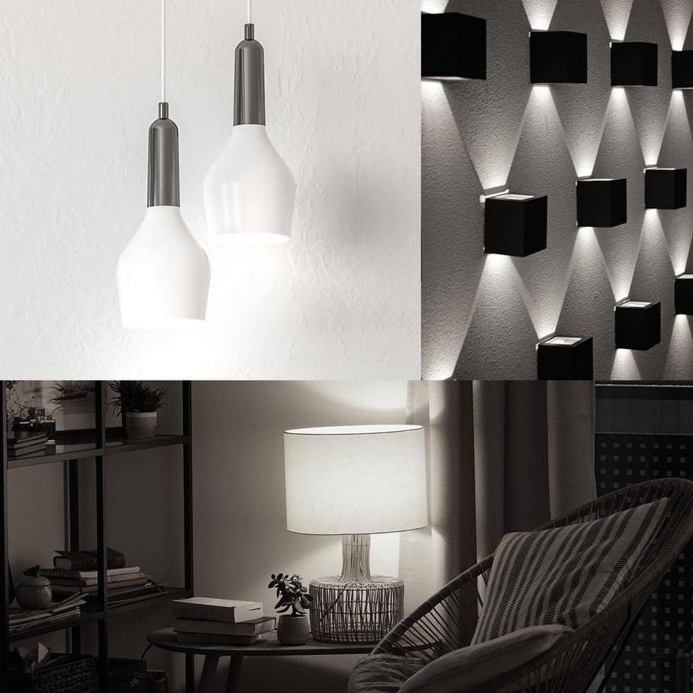 Dimmable Clear Glass Bi-Pin LED Bulbs, 50 Watt Equivalent