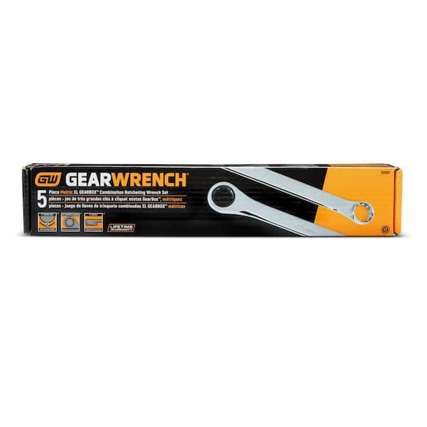 GEARWRENCH 72-Tooth 12 Point Metric XL GearBox Double Box