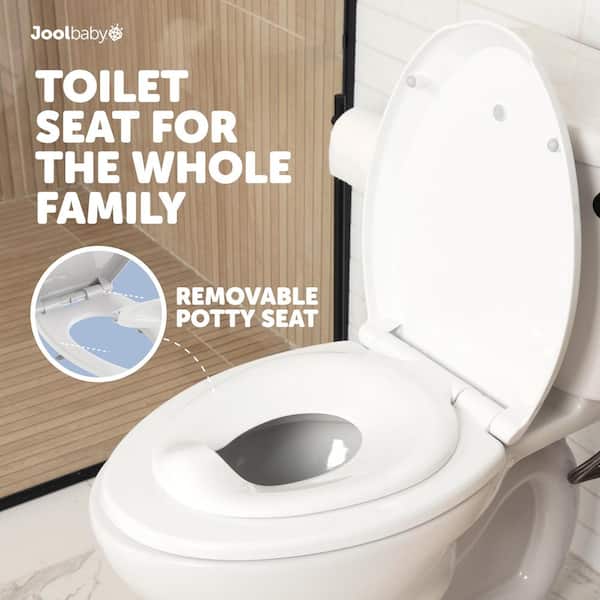 JOOL BABY PRODUCTS Quick Flip Built in Potty Round Front
