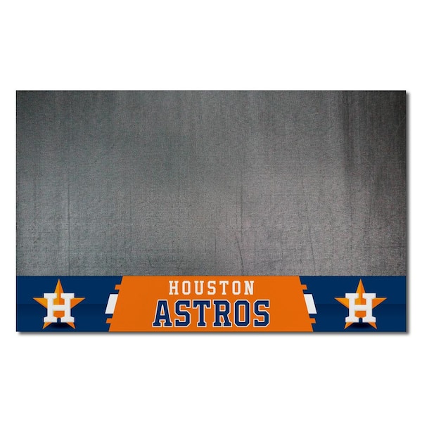 FANMATS Houston Astros 26 in. x 42 in. Grill Mat