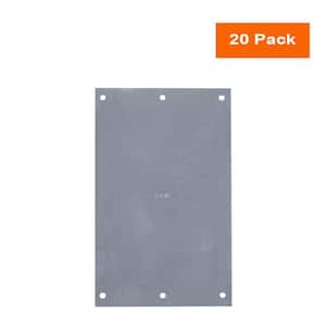 5 in. x 8 in. 16-Gauge Stud Guard Safety Plate (20-Pack)